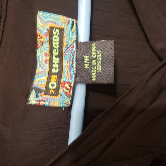 2OH black blouse - Picture 2 of 10